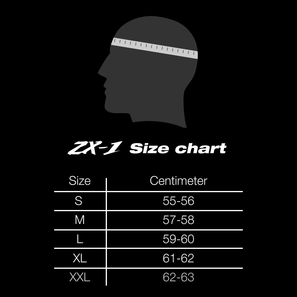 Interior NJS ZX-1 (busa pipi/cheek pad &amp; crown pad)