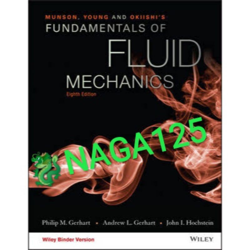 Jual Fundamentals Of Fluid Mechanics 8th Eighth Edition By Munson ...