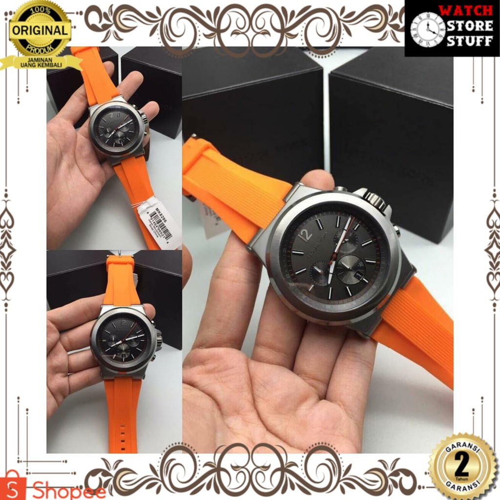 [JAM TANGAN PRIA WANITA | RANTAI | KULIT | KARET | MURAH | PRIA MICHAEL KORS]MICHAEL KORS DYLAN MK 8