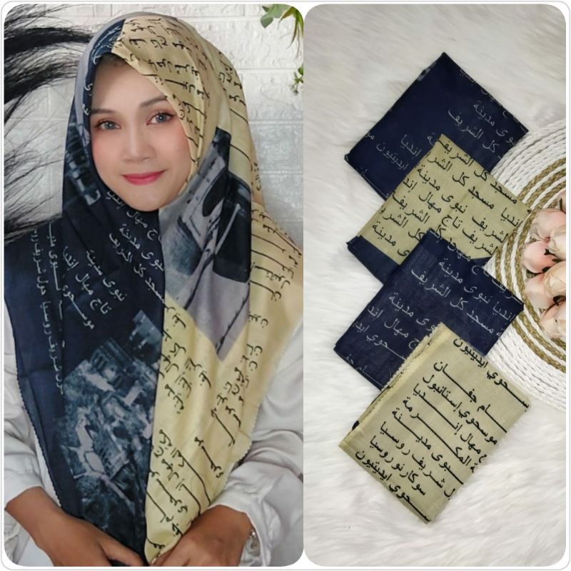 HIJAB KORAN ARAB KOREA AKSARA JAWA MURAH VIRALL-Arab 1