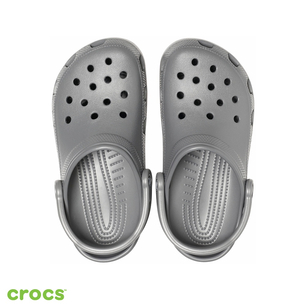 Crocs Classic Clog / Sandal Pria dan Wanita / Slop Unisex  / Crocs Unisex / Sandal Unisex / Sandal Tahan Air - GRAY -10001-0DA