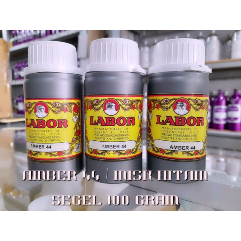 AMBER 44 / MISIK HITAM LABOR KEMASAN SEGEL 100 GRAM