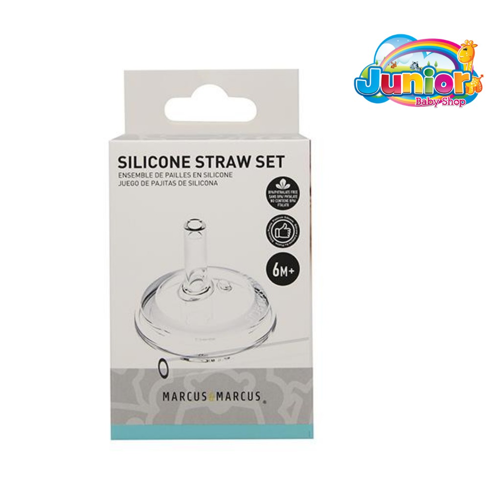 Marcus&amp;Marcus Silicone Straw Replacement