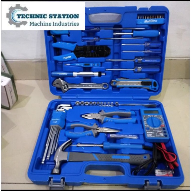 Multipro Tool Kit Elektrik / Listrik Set 52pcs