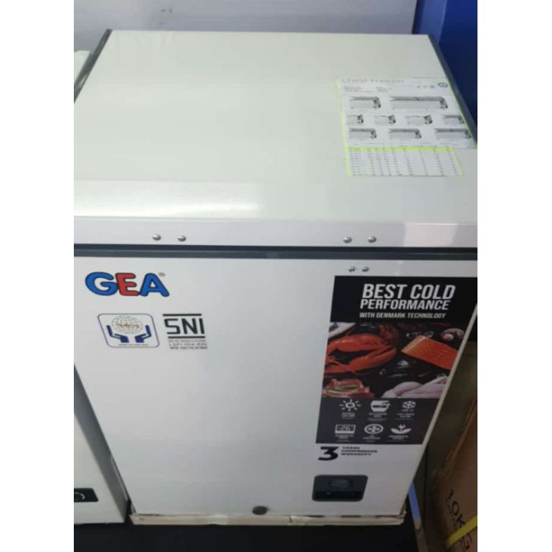 GEA FREEZER BOX 100 LITER AB108R