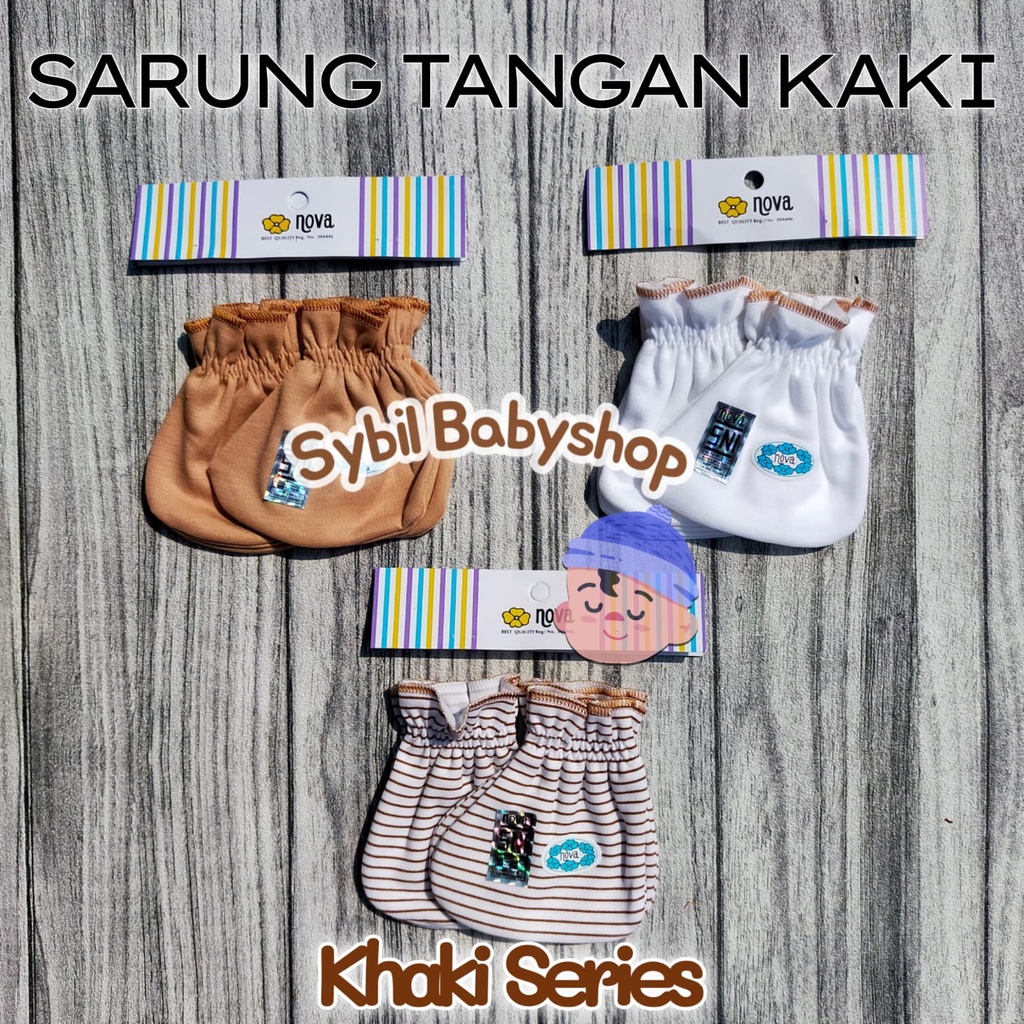 NOVA 3 PCS BAJU KODOK SERIES KHAKI