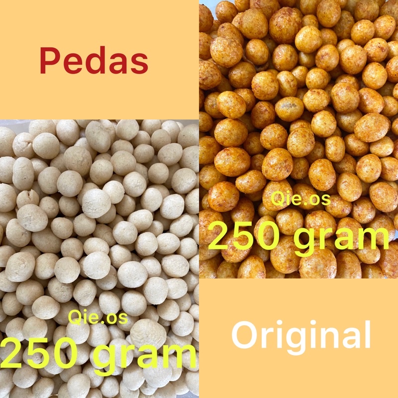 

kacang bawang sukro ori putih dan pedas kacang ori dan pedas 250 gr