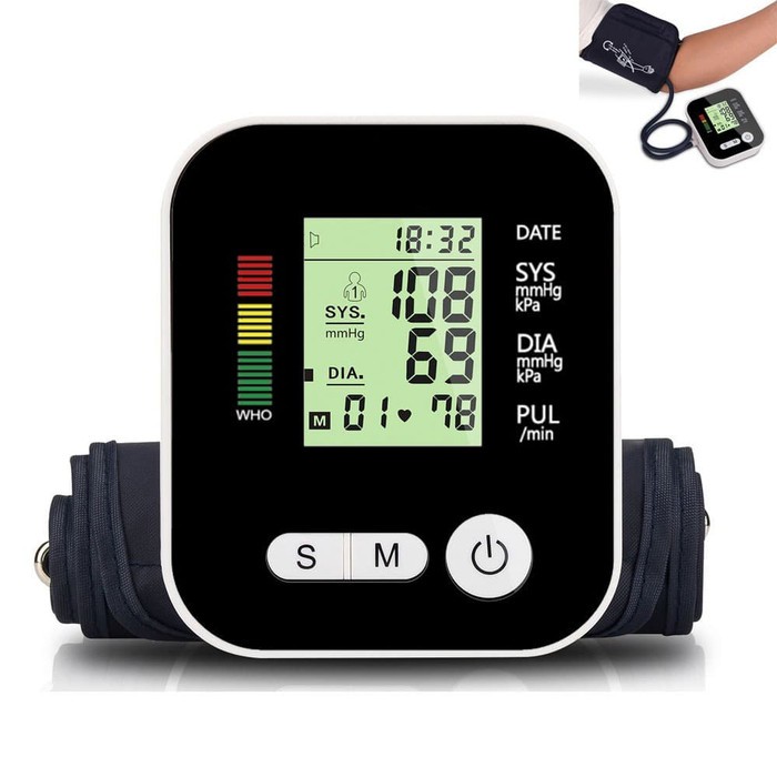 RAK283 Arm Blood Pressure Monitor Digital Tensimeter Tekanan Darah Lengan