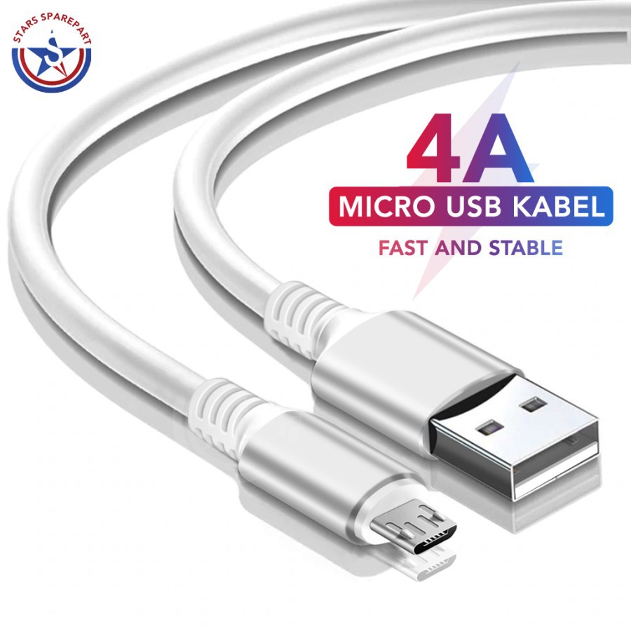 Kabel Data Charger 4A Micro USB Kabel USB 4 Ampere Quick Charger Fast Charger