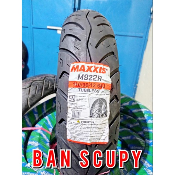 ban motor metic tubeless 110/90-12 ban maxxis m922r ban motor honda scupy ban metic 110/90-12 ban ba