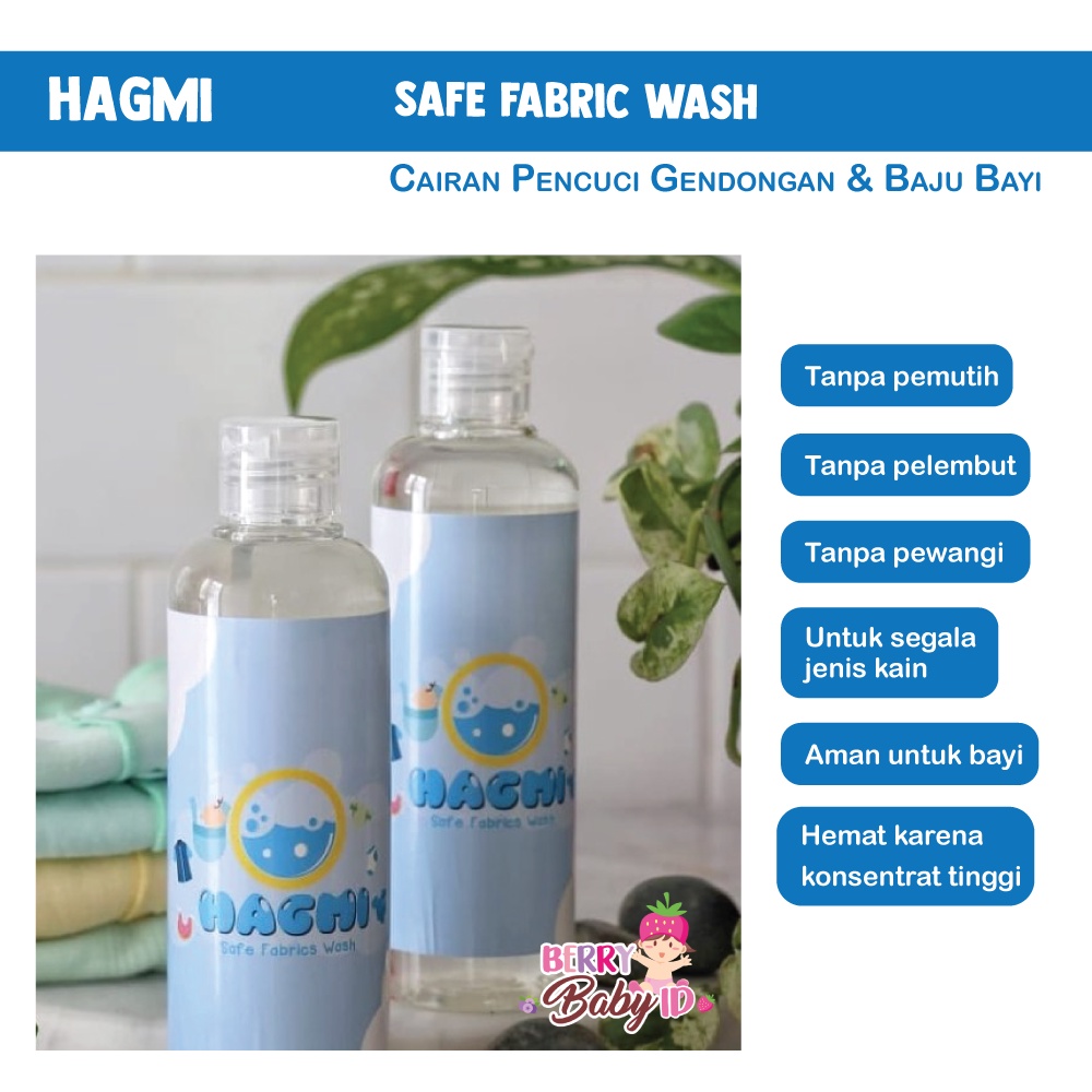 Hagmi Cairan Pencuci Gendongan Detergen Sabun Baju Bayi Berry Mart