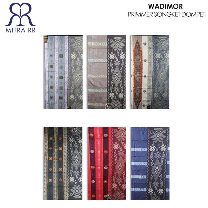 Sarung Wadimor Primer Dompet Jacquard Songket Tenun Dewasa