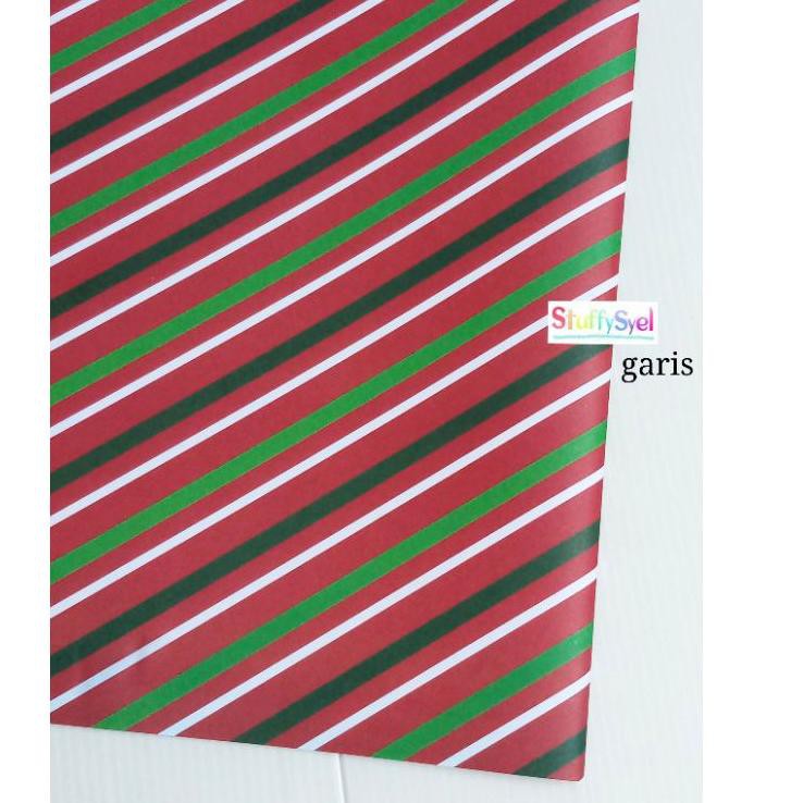 

ZOO Kertas Kado Natal Wrapping Paper OO Readyー