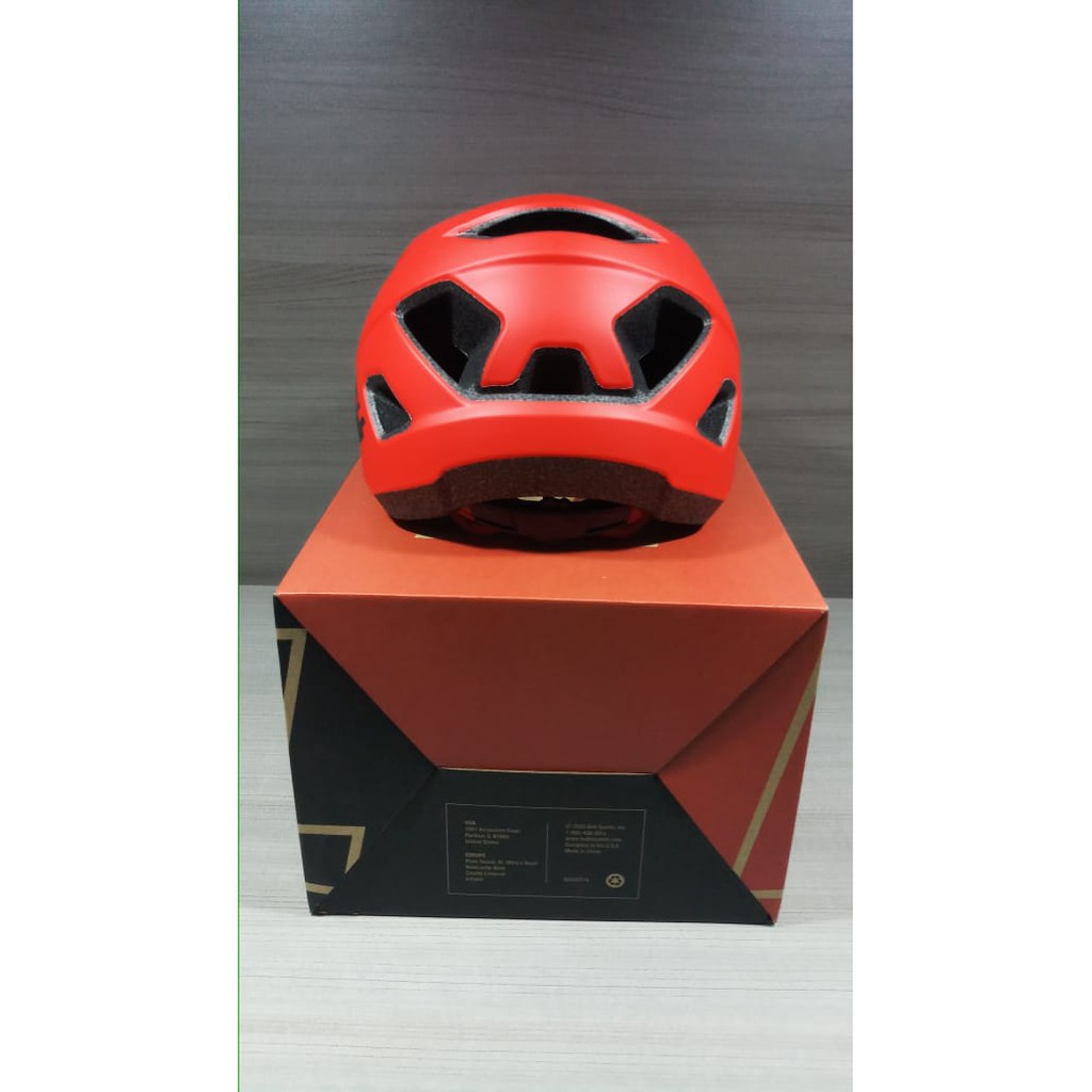 HELM SEPEDA BELL NOMAD RED BLACK