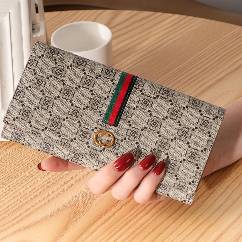 Dompet Wanita Dompet Panjang Dompet Kulit PU High Quality / DW2W