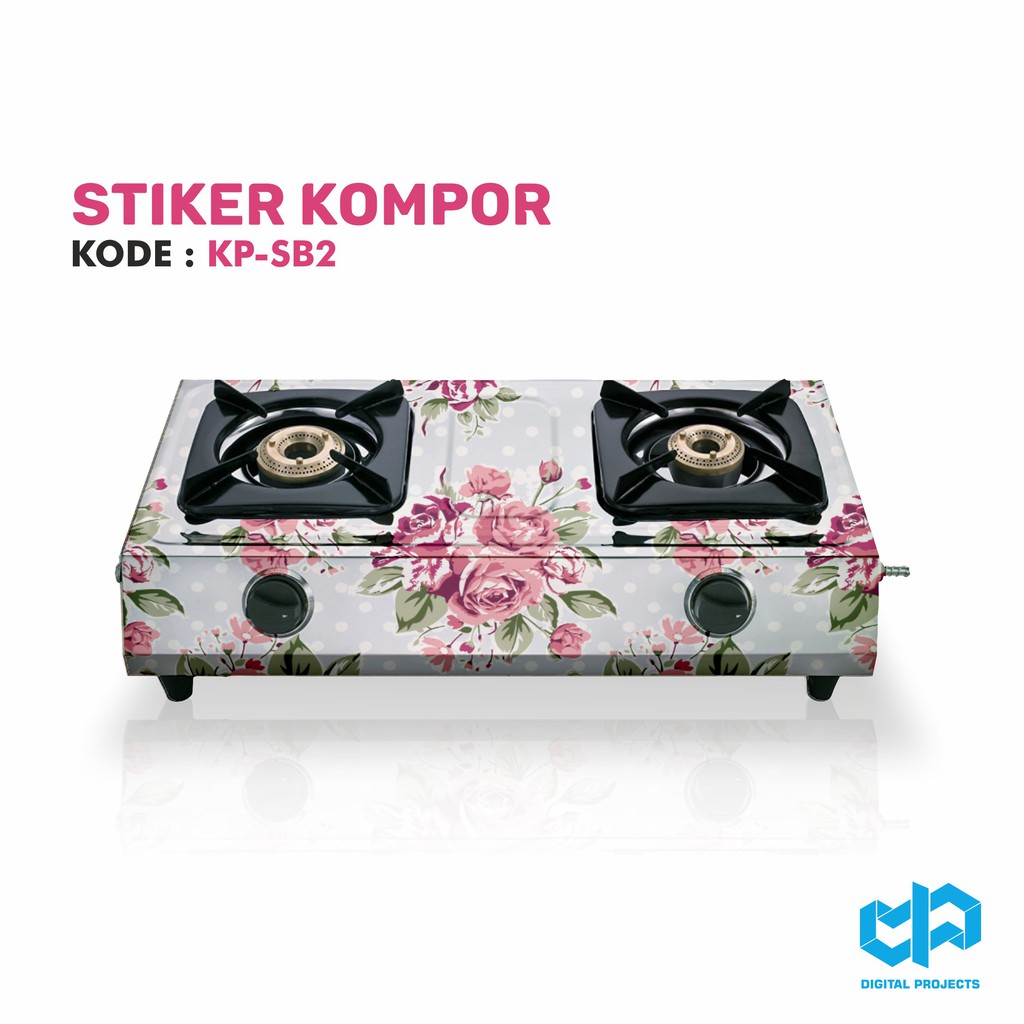  Stiker  Kompor  Kitchen Set Shabbychic 1 Tungku 2 Tungku 