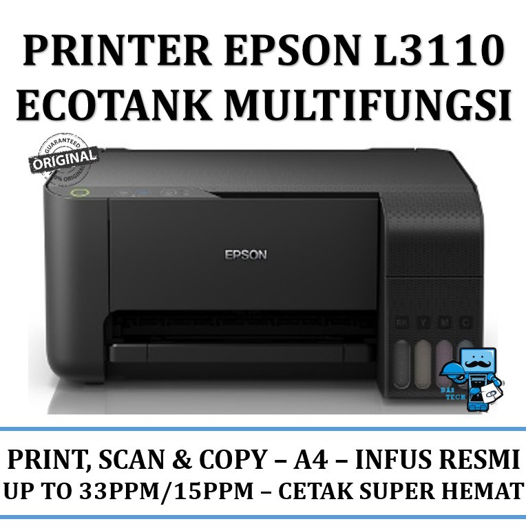  Printer Epson L3110 Infus PRINT SCAN COPY Garansi Resmi 