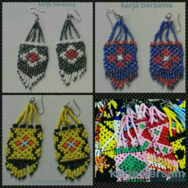 Anting tameng manik dayak