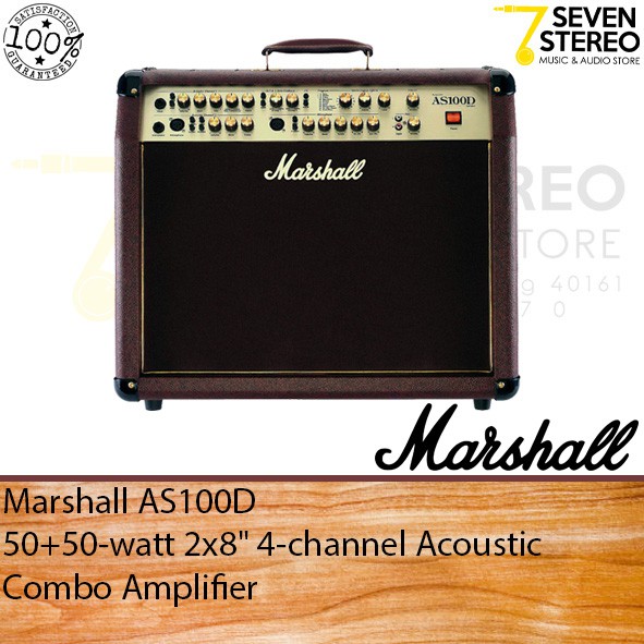 Marshall AS100D 100 Watt 2 X 8 Inch Acoustic Combo Amplifier