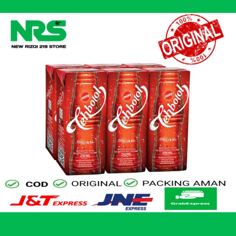 

Teh Botol Sosro Original Kotak 330ml / 250ml