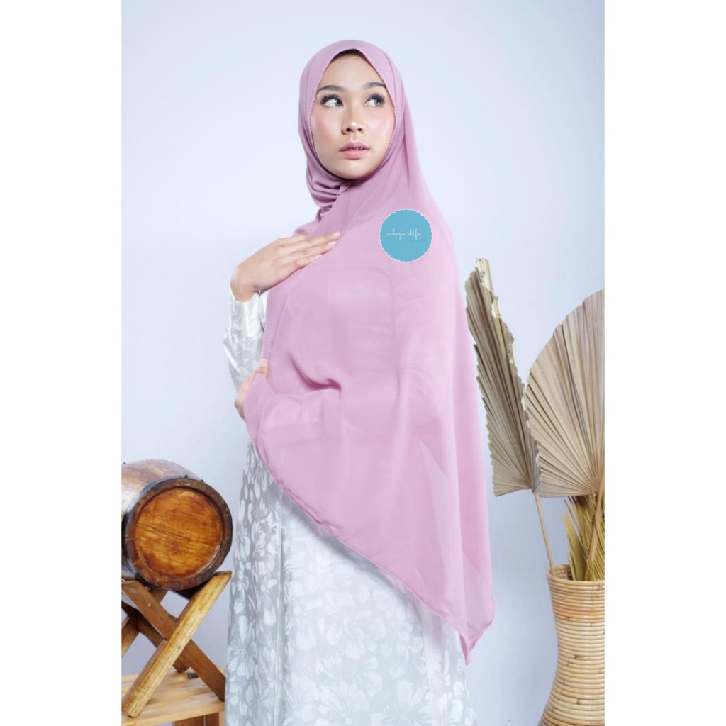 Pashmina Crochet Ceruty Pashmina Picot Termurah bestseller