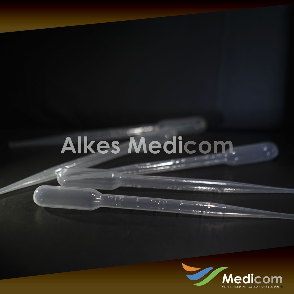 Pipet Tetes Plastik 1ml Isi 500 Pipette Pasteur Dropping 1 ml 1 cc 1cc