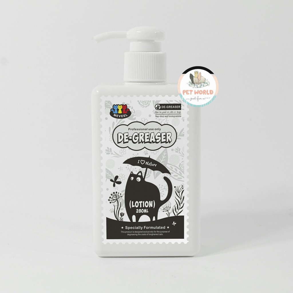 Jual Meveel De Greaser Cat Lotion Pet Dog Lotion Shampoo Anjing Hewan Indonesia Shopee Indonesia