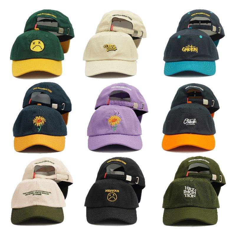 Omidoki Polo Caps Two Colour All Variant Hat 1