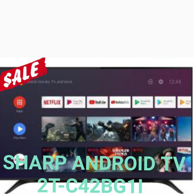 Ready&amp;Siapkirim Tv Led Sharp Android Tv 42 Inch 2T-C42Bg1I
