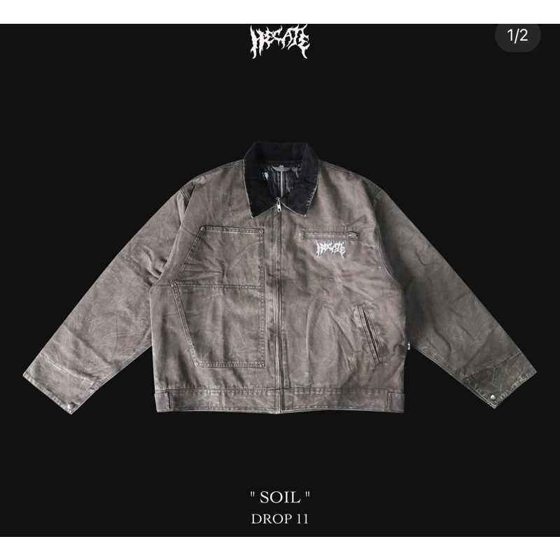 HECATES DROP 11 SOIL WORK JACKET