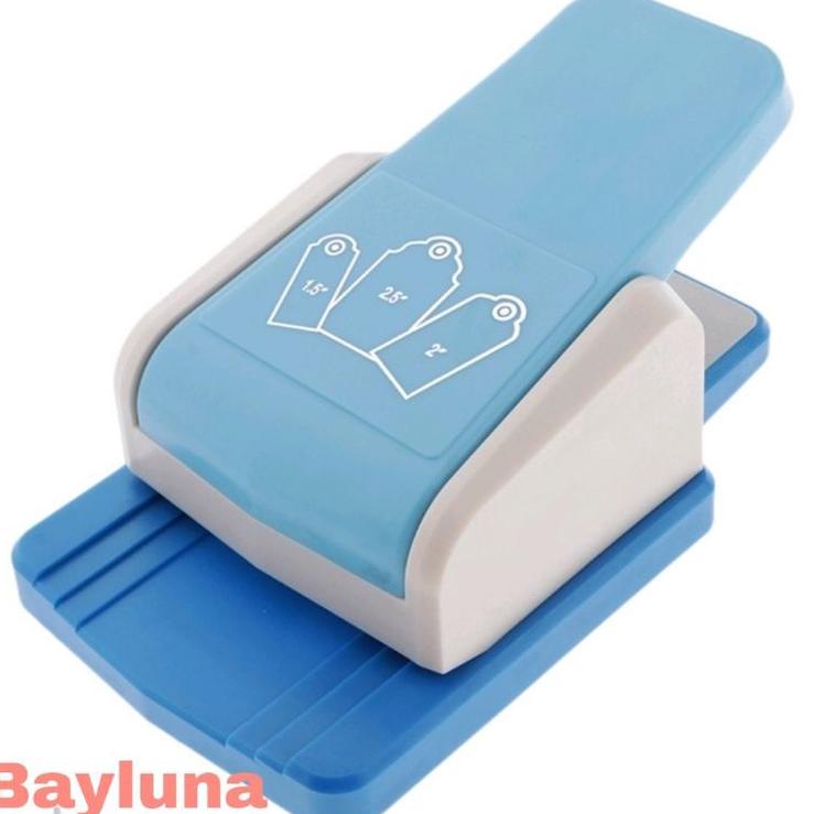 

[KODE PRODUK IH8NE8695] Tag Puncher Bookmark Embossing Gift Hang Tag Paper Punch 3 size in 1