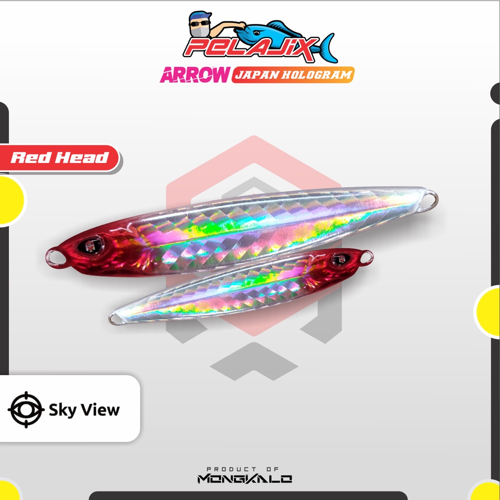 Mongkalo Pelajix Panah noGID noMotif Candy 30 Red-Head