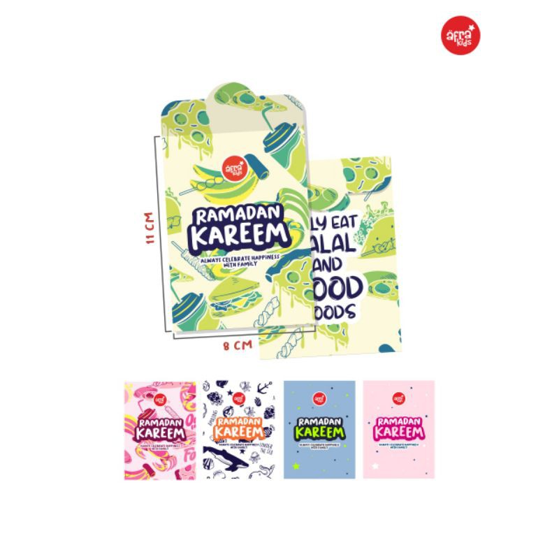 

Amplop lebaran Afra kids best seller