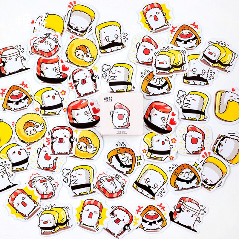 

The Sushi Life Deco Sticker Pack (Stiker Dekorasi)