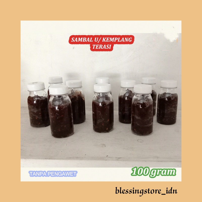 

SAMBAL KEMPLANG SAMBAL KERUPUK SAMBAL TERASI SAMBAL KEMPLANG BAKAR SAMBAL KRUPUK PANGGANG 100ML