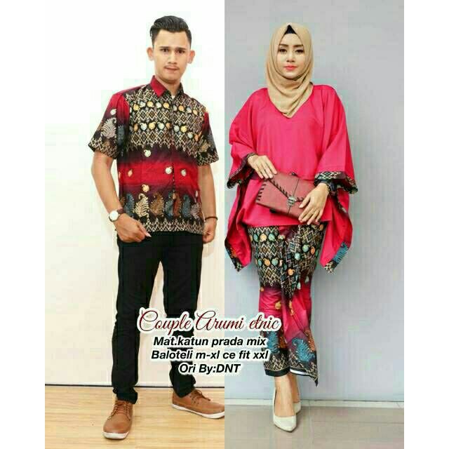 GROSIR BATIK COUPLE ARUMI ETNIC