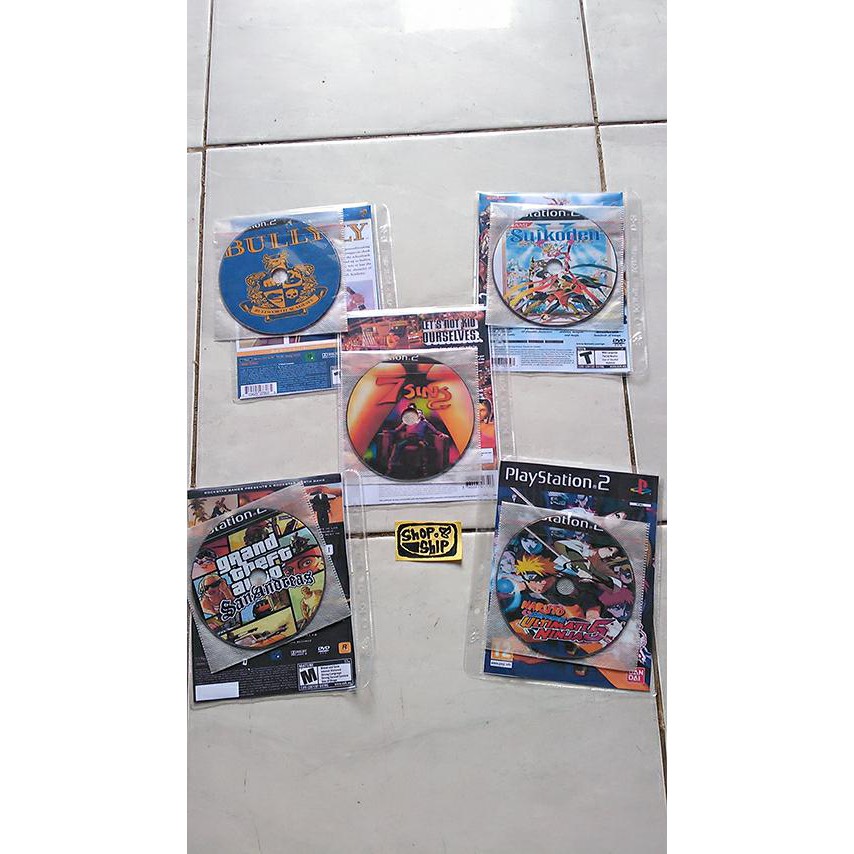 kaset Ps2 lengkap Murah
