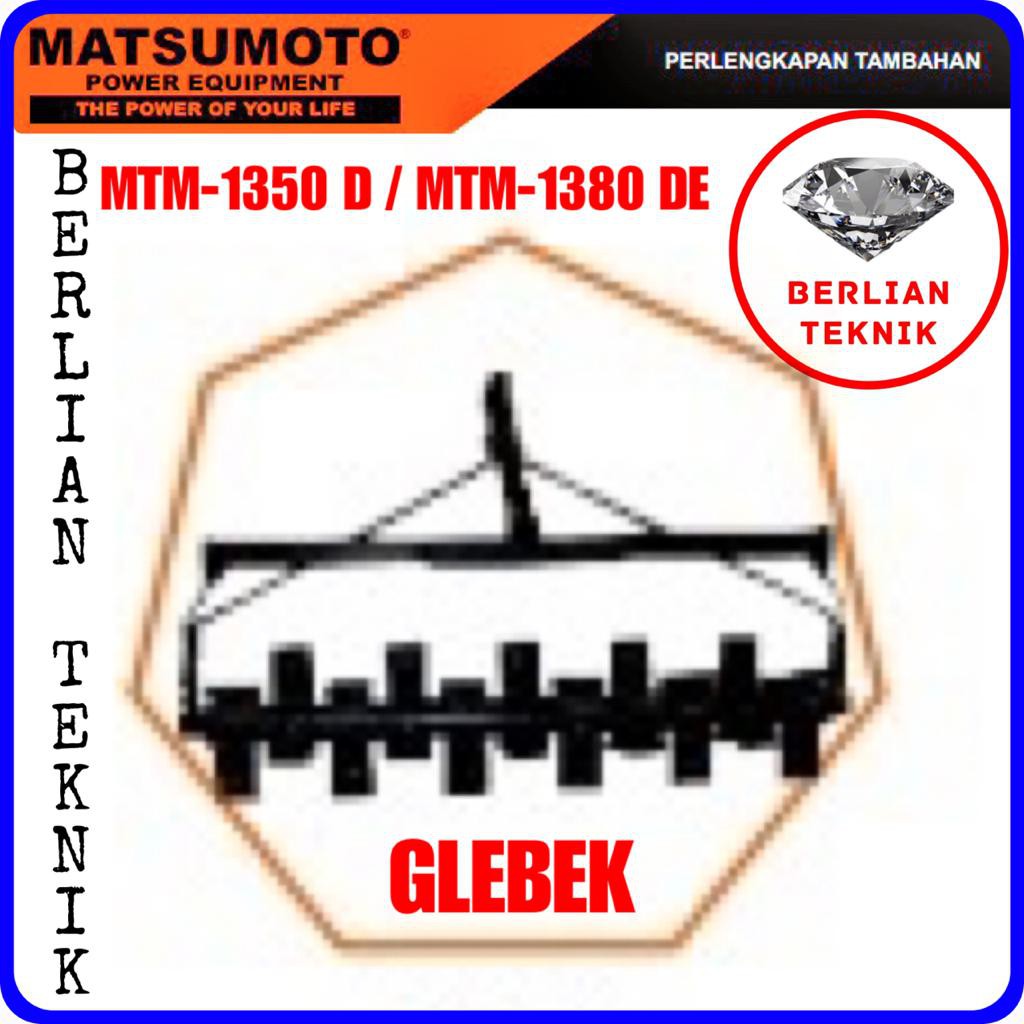 Glebek Traktor Tiller MTM 1100 / MTM 1350 DX / MTM 1390 DEX