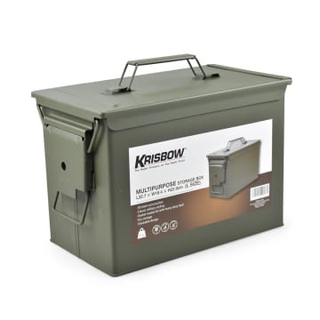 kotak penyimpanan besi krisbow Army / Krisbow Kotak Penyimpanan Besi / tool box / brangkas mini