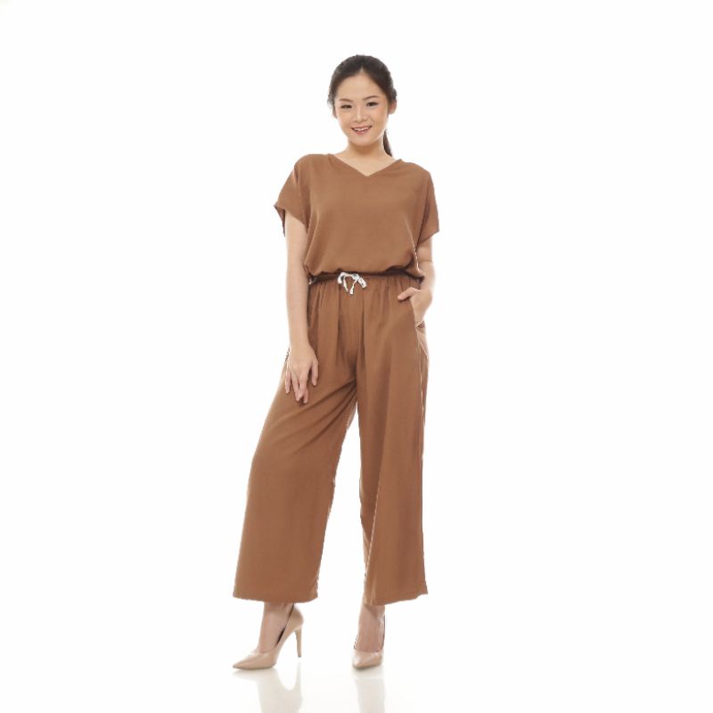 Vienna Set Long Culottes Pants | Baju + Celana Kulot Panjang