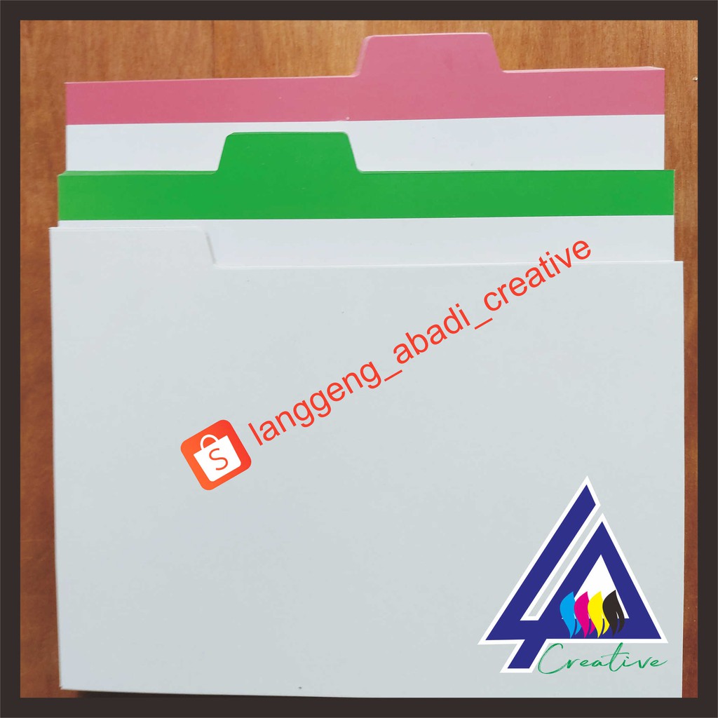 Guide arsip / sekat arsip / Dokumen Peralatan Kearsipan