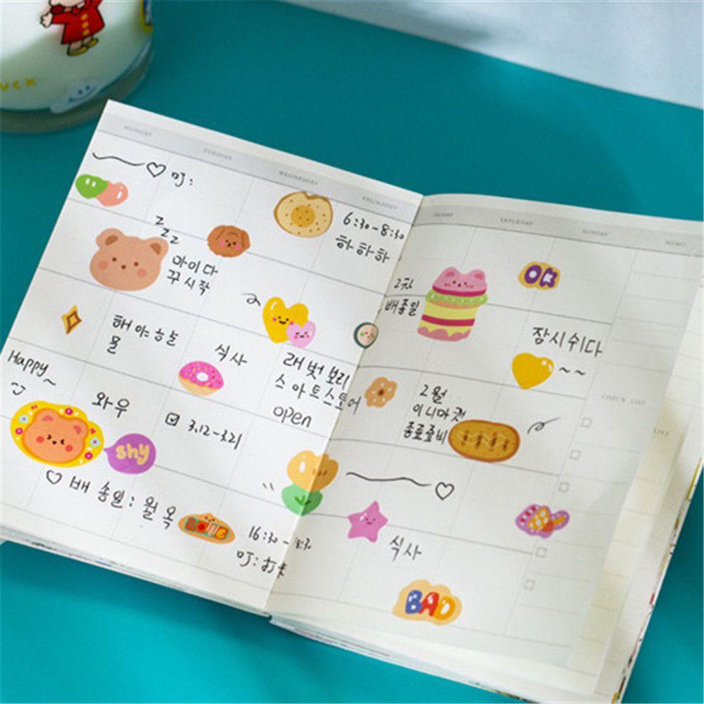 Pineapple Stationery Sticker New Diary Bahan Stiker Hias Kartun