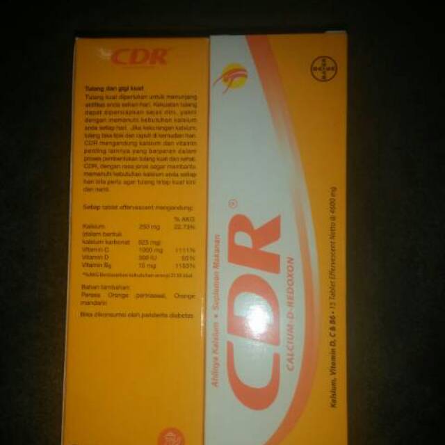 CDR JERUK VITAMIN C 1000MG Effervescent Exp 2023