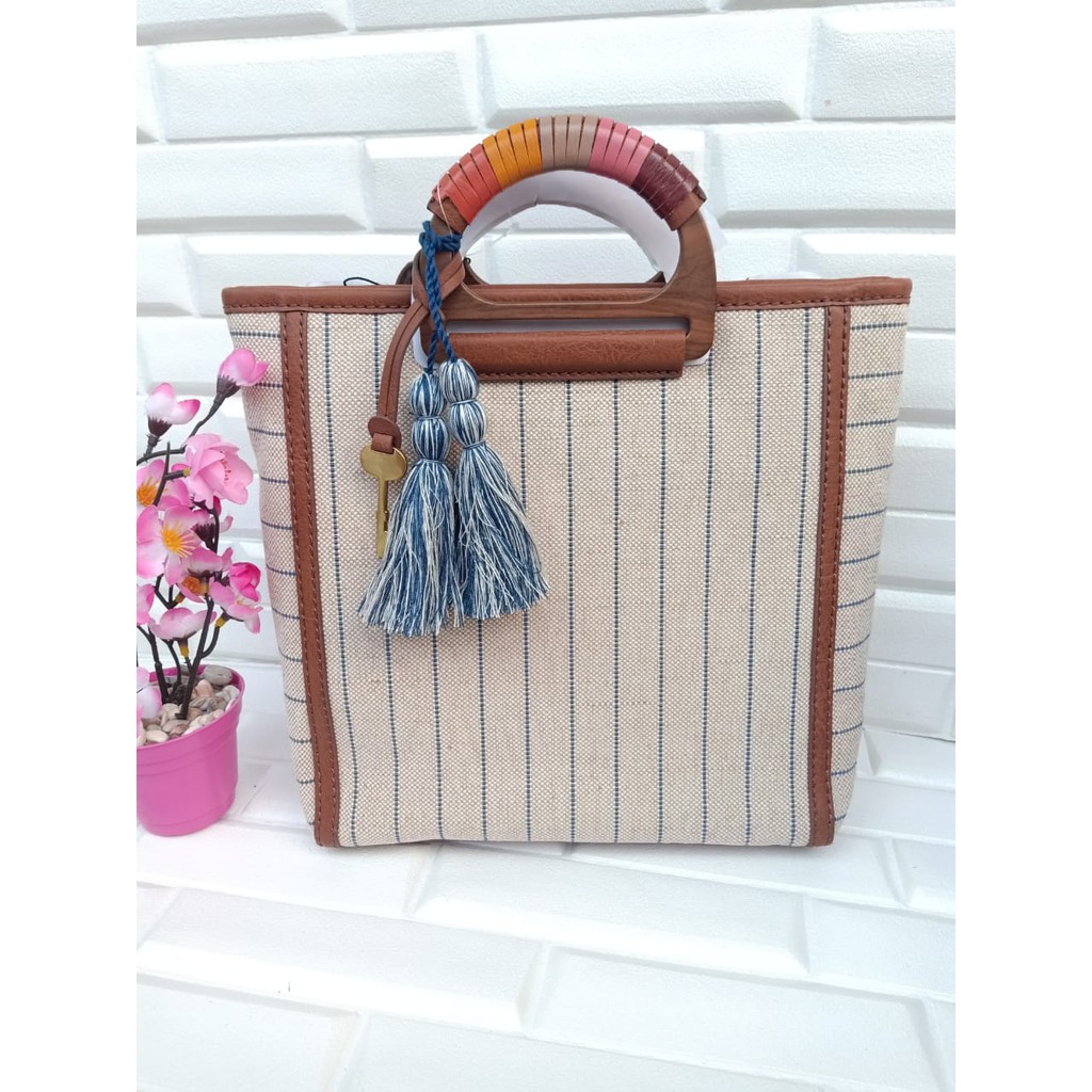 Fossil Camilla small backpack natural