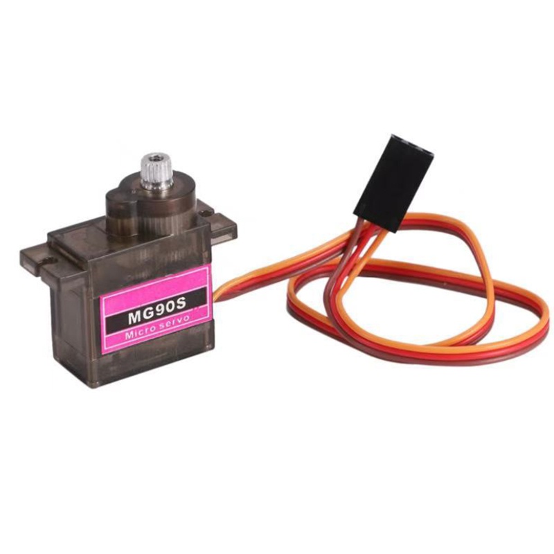 Btsg MG90s All metal Gear 9G Servo SG90 Versi Yang Ditingkatkan Untuk RC Helikopter Pesawat Perahu Mobil MG90 9G Trex450 RC Robot