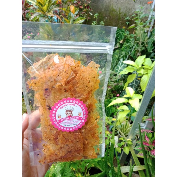 

kripca pedas daun jeruk 50gr