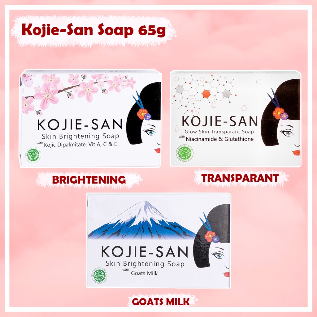 KOJIE SAN BRIGHTENING SOAP 65 GRAM || SABUN KOJIE SAN BPOM