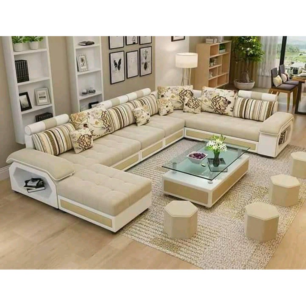 Promo Sofa Kursi  leter u Ruang tamu  keluarga besar  harga 