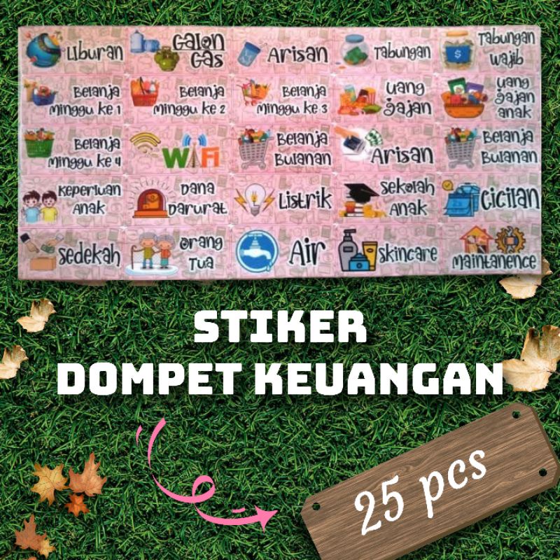 

STIKER DOMPET KEUANGAN - STIKER BUDGETING