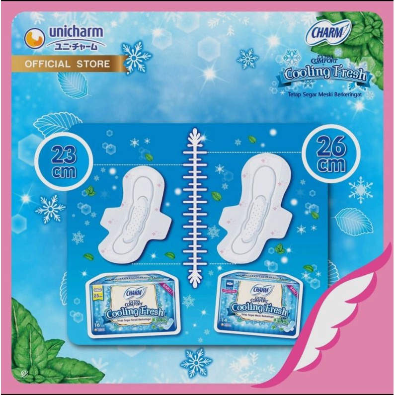 CHARM EXTRA COMFORT COOLING FRESH
